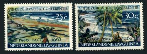 Neth New Guinea 46-47 blocks/4,MNH. 5th South Pacific conference,Pago Pago,1962.