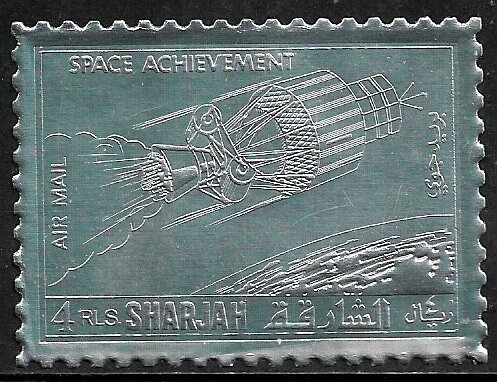 Sharjah Michel #1055A MNH Stamp - Space Research