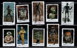 #5573 - 5582 Star Wars Droids set/10 (Off Paper) - Used