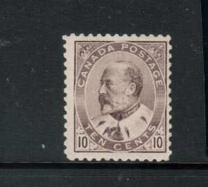 Canada #93 Mint Fine Lightly Hinged