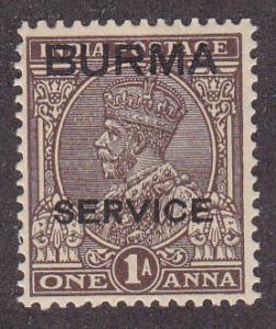 Burma # O4, Mint H, 
