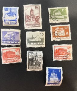 Collection of Romania stamp - set 3