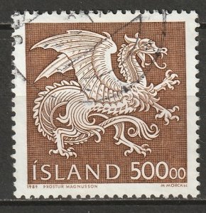 Iceland 1989 Sc 677 used