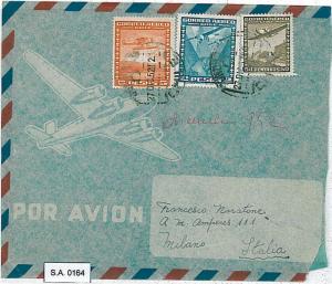 POSTAL HISTORY : CHILE - AIRMAIL COVER to ITALY 1952