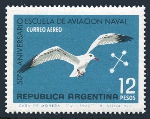 Argentina C106 two stamps,MNH.Michel 906. Naval Aviation School,50th Ann.1966.