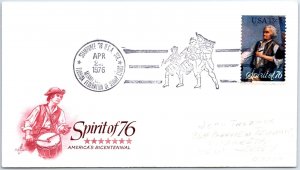 US SPECIAL EVENT COVER SPIRIT OF 76 BICENTENNIAL MIAMI FLORIDA STAMPOREE 1976