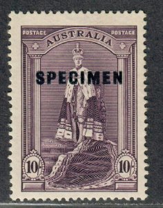 $Ausralia Sc#178 M/NH/VF Specimen Overprint