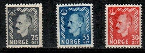 Norway Scott 322-4 Mint NH (Catalog Value $28.40)