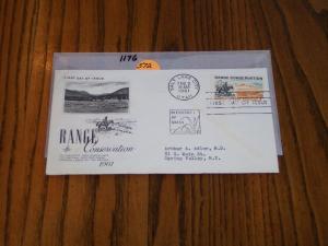 #1176, Art Craft, FDC, Range Conservation, TA
