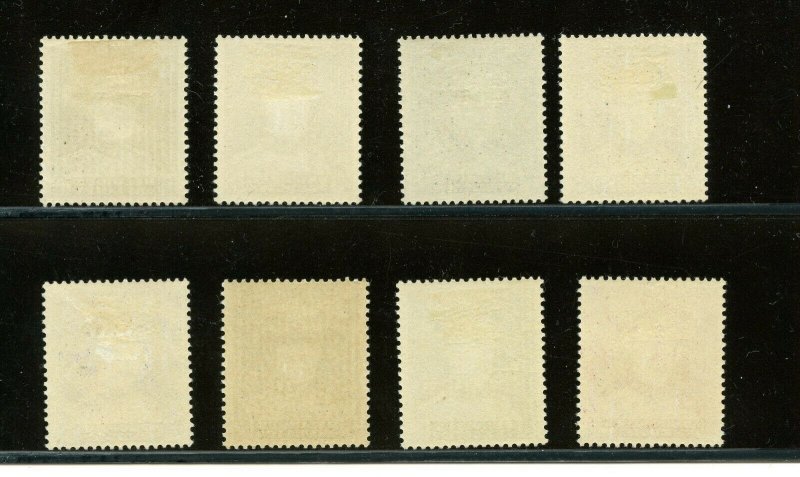Belgium #229-236 (BE296) Comp 1931-2 King Albert, M, H, FVf, CV$99.15