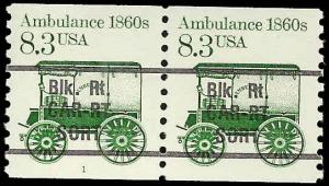 # 2231 MINT NEVER HINGED PRE-CANS. AMBULANCE
