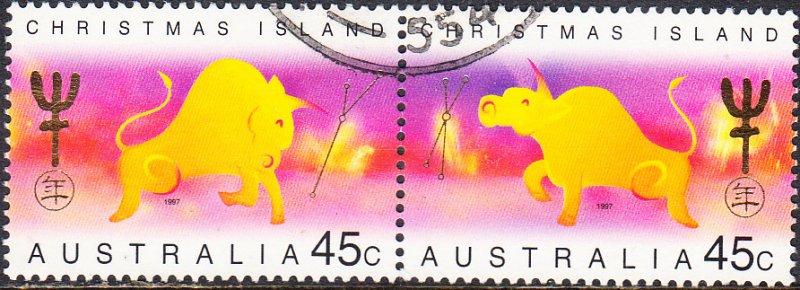 Christmas Island #406a Used