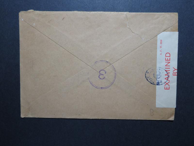 Egypt WWII British Active Service Cover to South Africa / Censored - Z10571