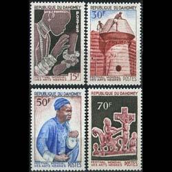 DAHOMEY 1966 - Scott# 215-8 Fest. Set of 4 NH