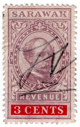 (I.B) Sarawak Revenue : Duty Stamp 3c