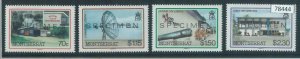 78444 -  MONTSERRAT - STAMPS - Communications RADIO 4 values MNH -  SPECIMEN