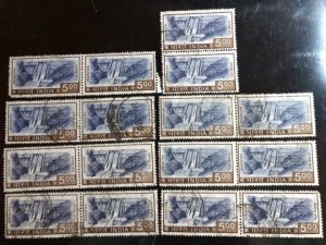 India Scott#684 F/VF Used 16 stamps Cat. $28.80