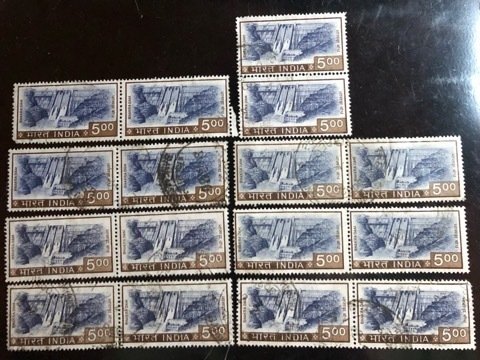 India Scott#684 F/VF Used 16 stamps Cat. $28.80