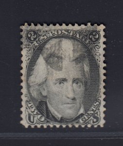 Scott #73 2c Black Jack USED - Well Centered