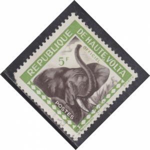 Burkina Faso O2 Elephant 1963