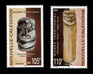 New Caledonia 1998 - Territorial Museum Artifacts - Set of 2v - Sc 777-78 - MNH