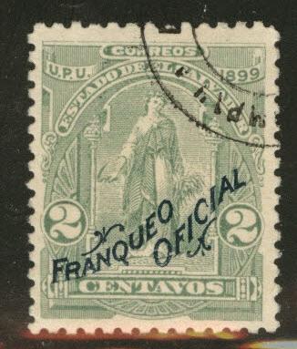 El Salvador Scott o150 Uaed CTO MNG 1899 official