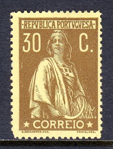 Portugal - Scott #221 - MH - P15 X 14, chalky paper - SCV $8.75