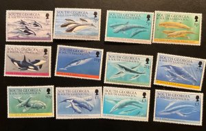 Stamps South Georgia Scott #178-89 never hinged