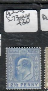 BAHAMAS  KE 2 1/2D  SG 73   MNH           P0624H