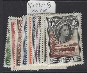 BECHUANALAND   (PP2110B)  QEII  COW  SG 143-153   MNH