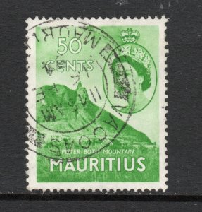 Mauritius Scott# 260   used   single