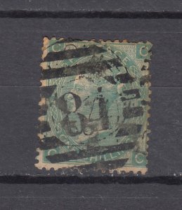 J44107 JL Stamps 1865 great britain used #48 queen wmk 24,$225 scv