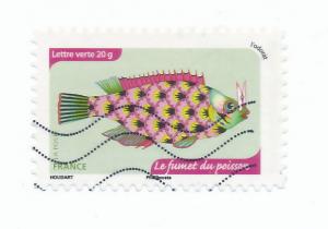 France 2014 Scott 4688 used - The sense of smell, fumet du poisson