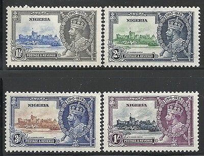 Nigeria 34-37 MH, 1935 Silver Jubilee Issue for King Geor...