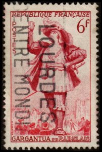France 688 - Used - 6fr Gargantua (1953)