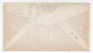 Naval Cover 1947 USS Vogelgesang DD 862 Cacheted