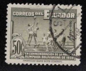 Ecuador Scott 379 Used basketball stamp