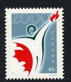 CANADA 2000, Millennium , MNH # 1835