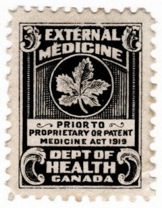 (I.B) Canada Revenue : Patent Medicine Duty