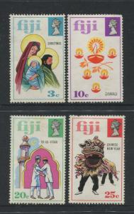 Fiji - Scott 337-340 - General Issue 1973 - MVLH - Set of 4 Stamps