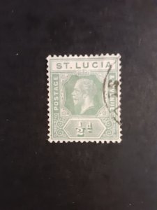 +St. Lucia #64           Used