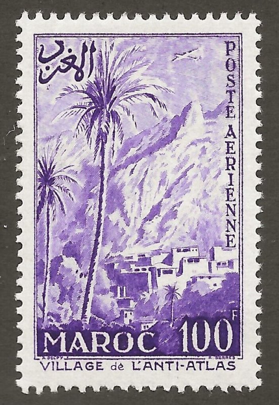 French Morocco (1955) - Scott # C44,   MH
