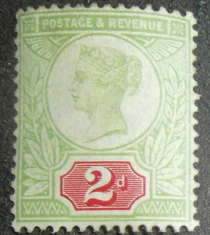 Great Britain Scott #113a 2d Mint Hinged Stamp CV $425
