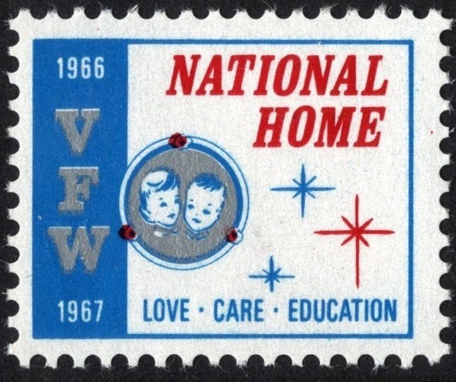 VFW National Home Single (1966-67) MNH