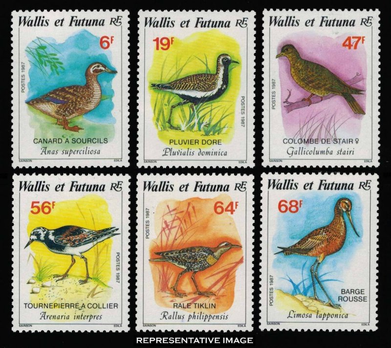 Wallis & Futuna Scott 363-368 Mint never hinged.