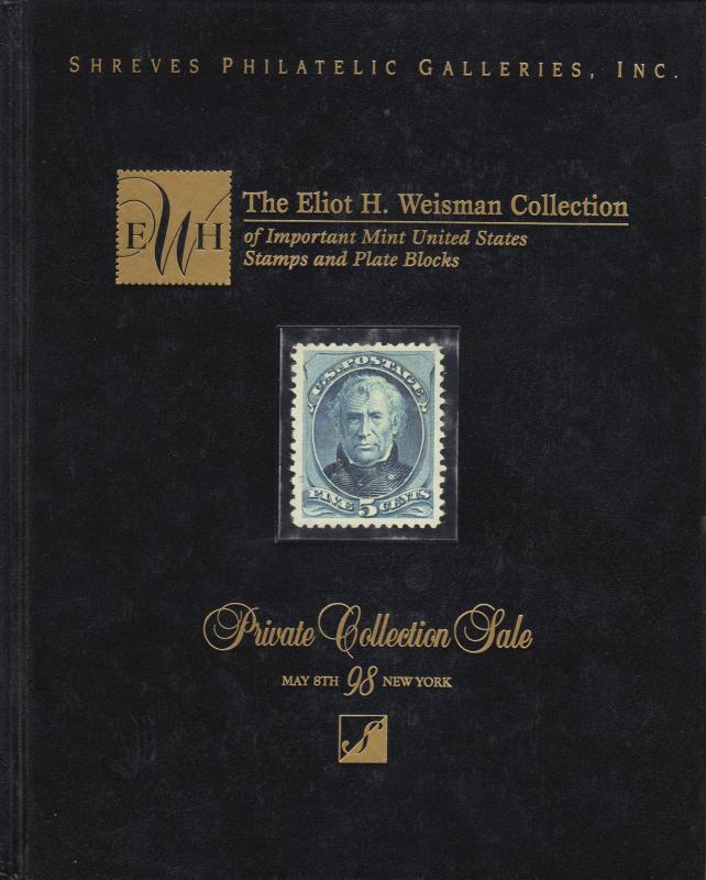 The Eliot H. Weisman Collection, 1998 Shreves Auction Catalogue, hardcover