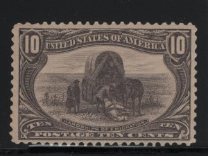 290 VF OG mint lightly hinged with nice color cv $ 140 ! see pic !