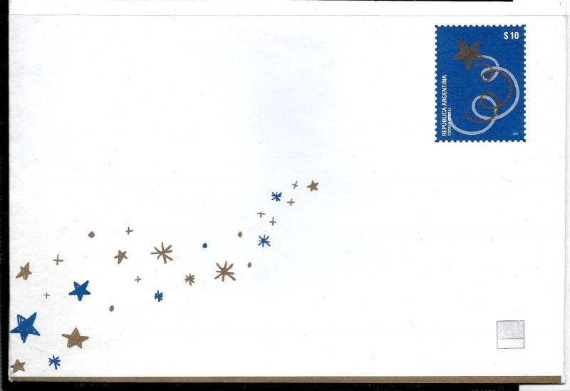 ARGENTINA 2014,POSTAL STATIONARY CHRISTMAS UNUSED