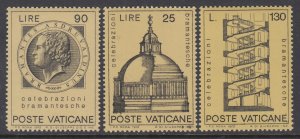 Vatican City 515-517 MNH VF