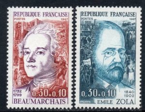 1967 France 1571-72 Famous Persons